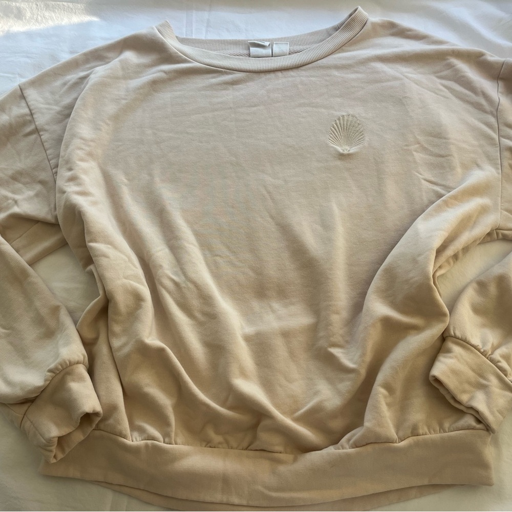 Roxy Cream Crewneck